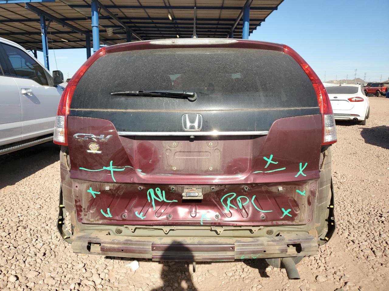 VIN 5J6RM3H57EL020453 2014 HONDA CRV no.6