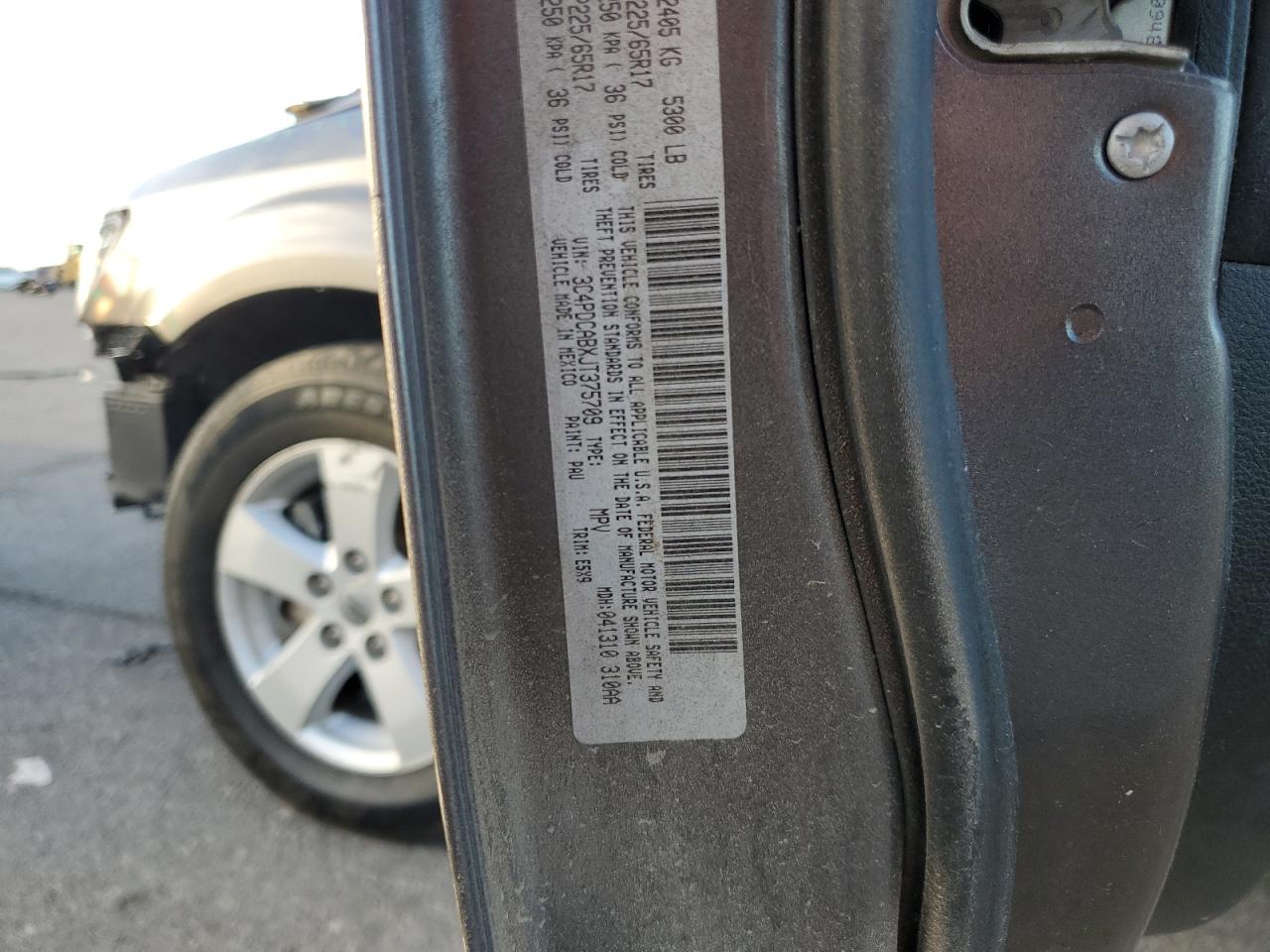 2018 Dodge Journey Se VIN: 3C4PDCABXJT375709 Lot: 85906354