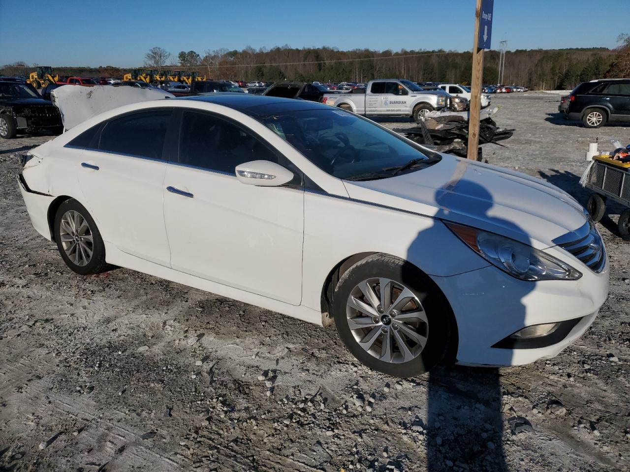 VIN 5NPEC4AC9EH885886 2014 HYUNDAI SONATA no.4