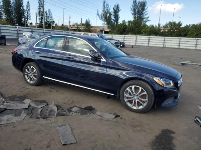 Sedans MERCEDES-BENZ C-CLASS 2016 Blue