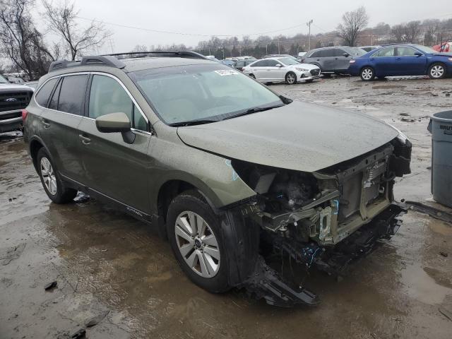  SUBARU OUTBACK 2018 Зеленый