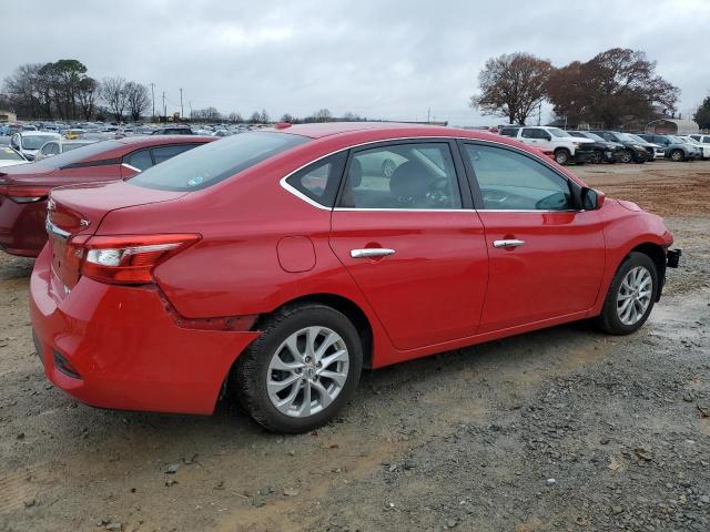  NISSAN SENTRA 2019 Czerwony