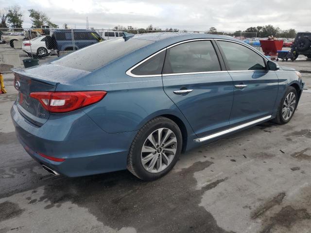  HYUNDAI SONATA 2015 Синий