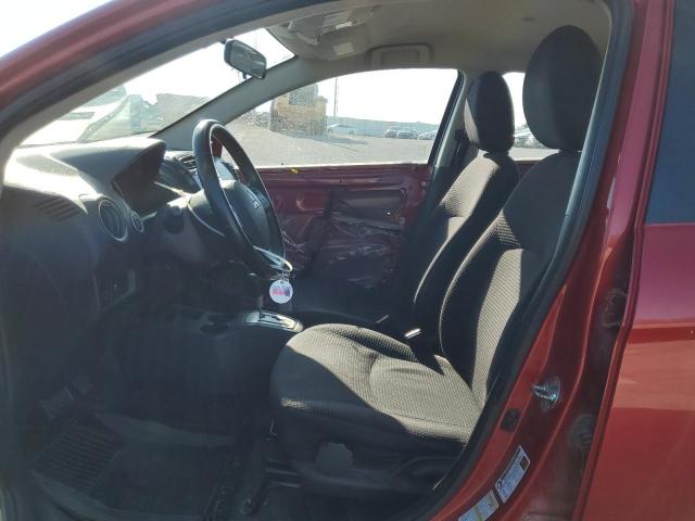  MITSUBISHI MIRAGE 2014 Czerwony