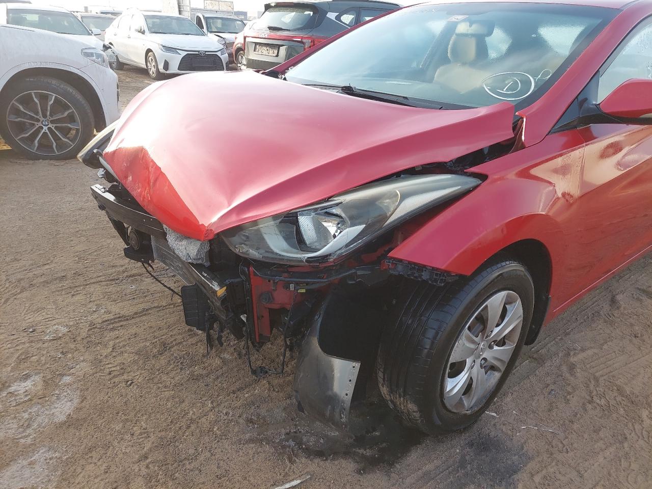 KMHDG41E6FU312769 - 2015 Hyundai Elantra - #86931774