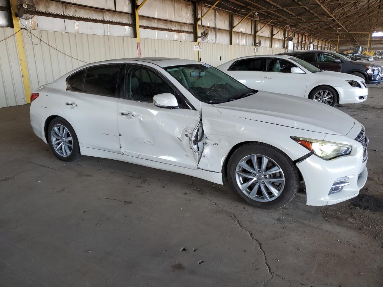 VIN JN1BV7AP6FM342362 2015 INFINITI Q50 no.4