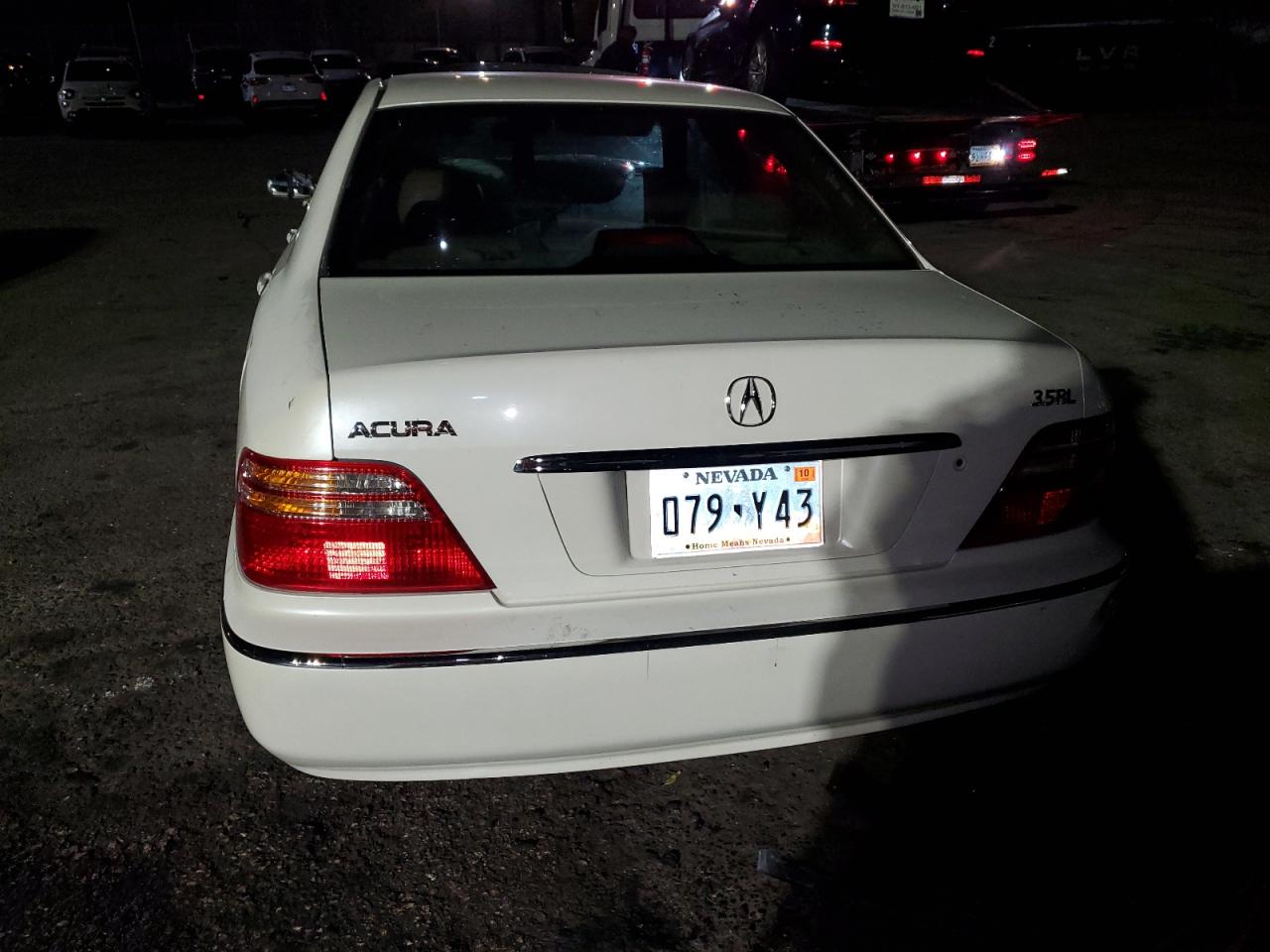 2001 Acura 3.5Rl VIN: 001424 Lot: 85378394