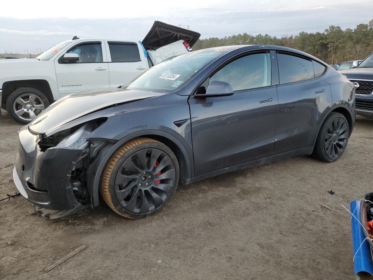 VIN 5YJYGDEF8LF051741 2020 TESLA MODEL Y no.1