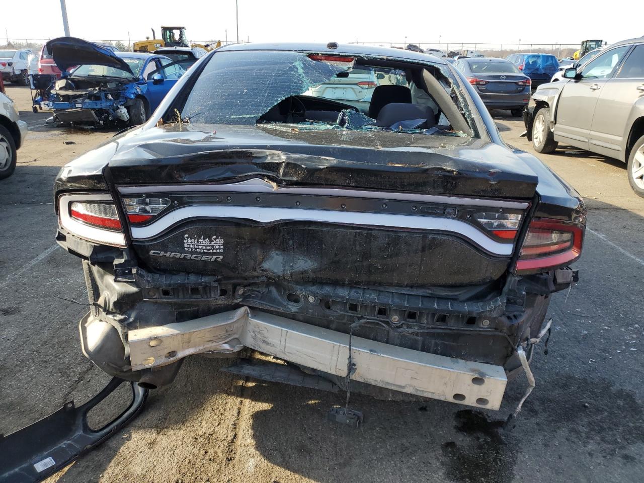 VIN 2C3CDXBG0FH776206 2015 DODGE CHARGER no.6