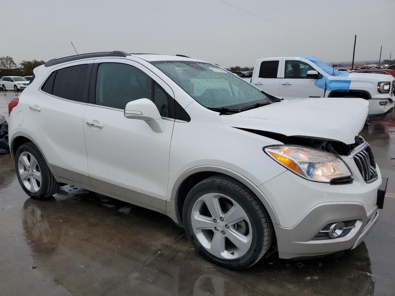 2015 BUICK ENCORE with FRONT END damage, VIN KL4CJCSB0FB175849