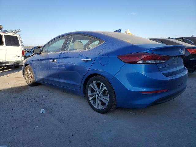 Sedans HYUNDAI ELANTRA 2017 Blue