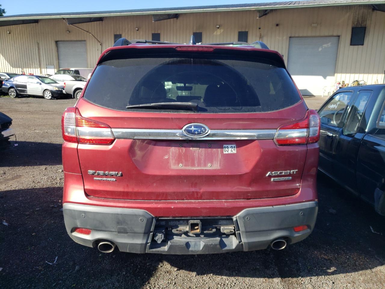 2019 Subaru Ascent Limited VIN: 4S4WMALD2K3408743 Lot: 83682984