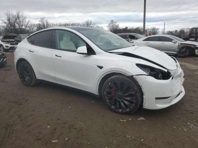  TESLA MODEL Y 2023 Белы