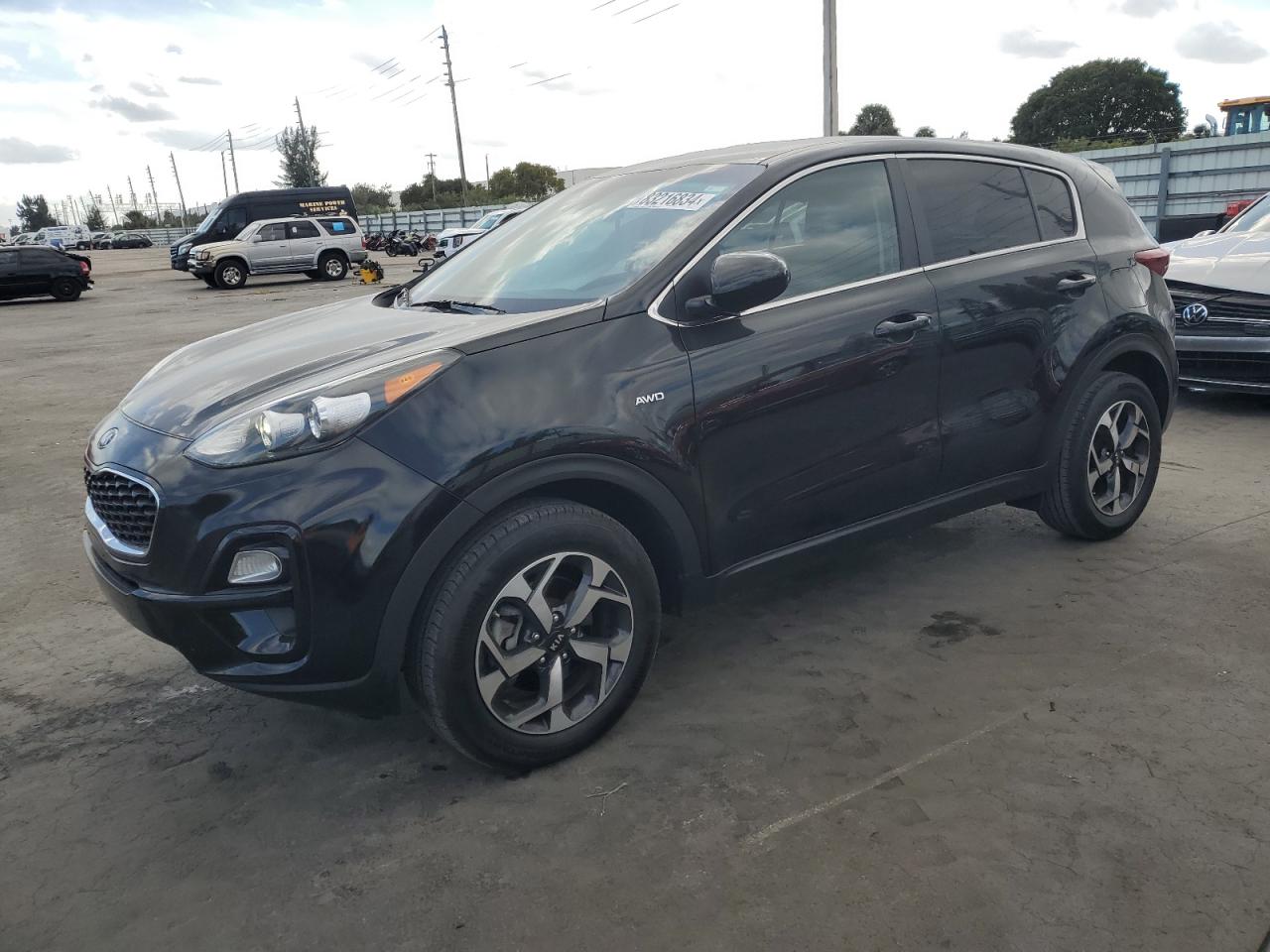 KNDPMCAC2M7916642 2021 KIA SPORTAGE - Image 1