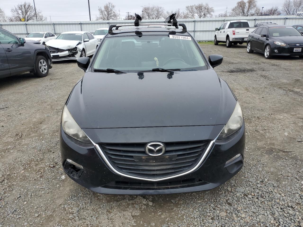 VIN JM1BM1W76E1129370 2014 MAZDA 3 no.5