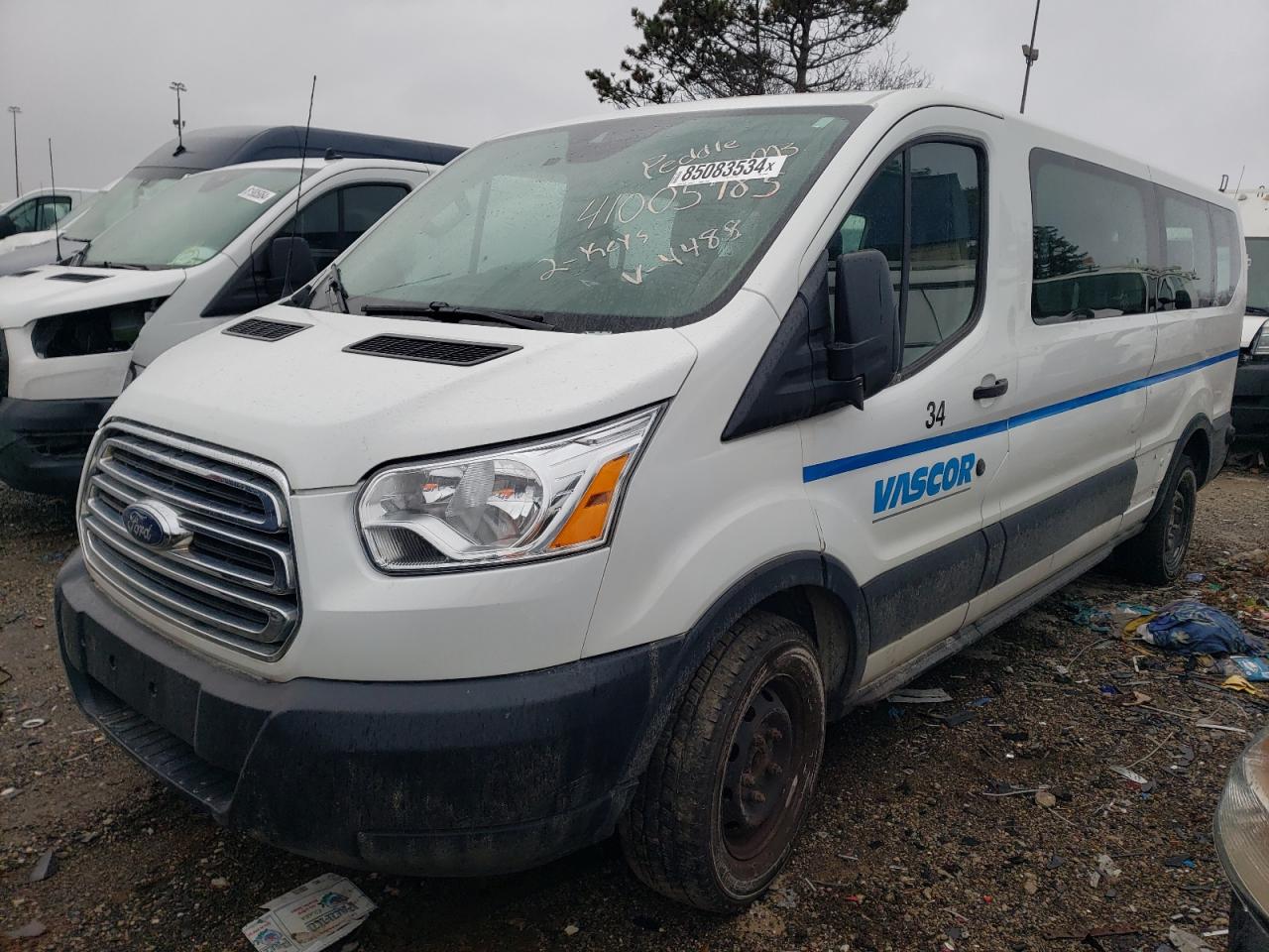 VIN 1FBZX2ZM1KKB54488 2019 FORD TRANSIT no.1