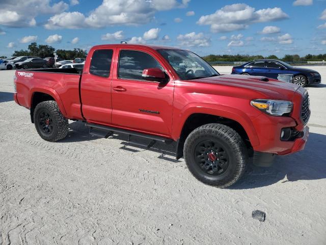  TOYOTA TACOMA 2022 Czerwony