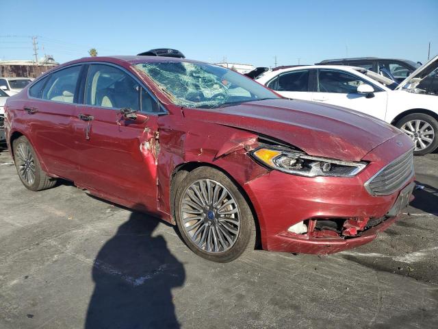  FORD FUSION 2017 Czerwony