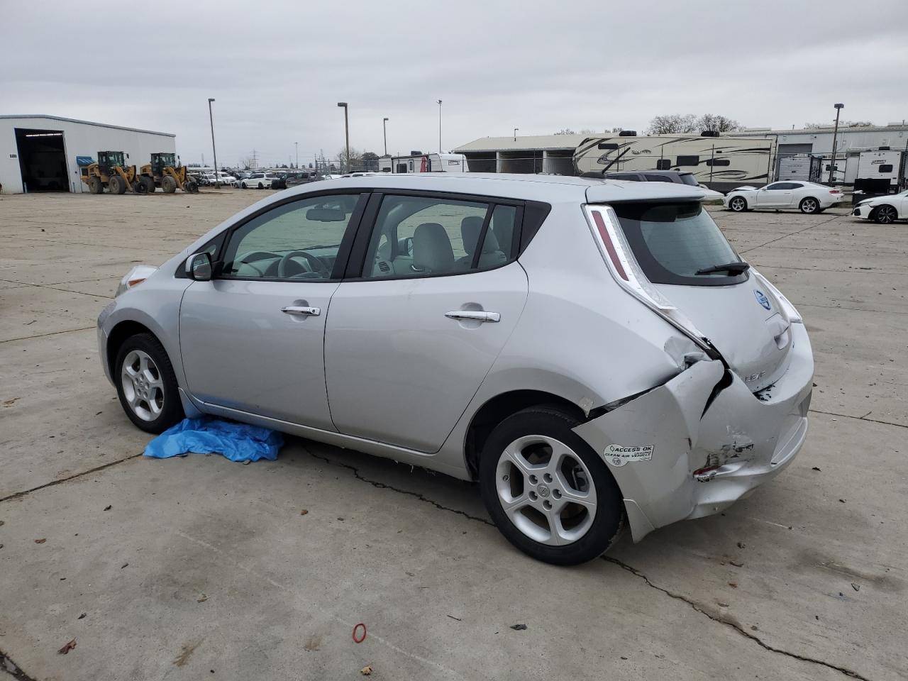 VIN 1N4AZ0CP7FC302191 2015 NISSAN LEAF no.2