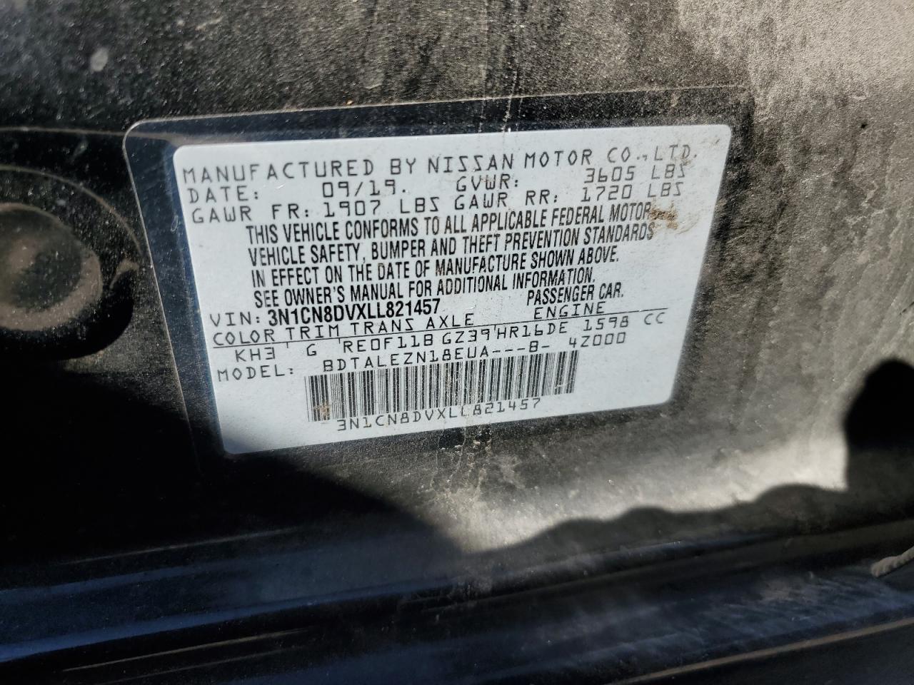 2020 Nissan Versa - Image 12