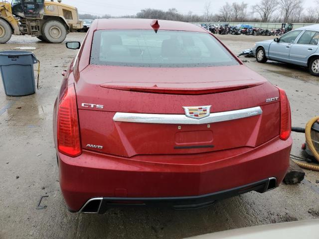  CADILLAC CTS 2017 Red