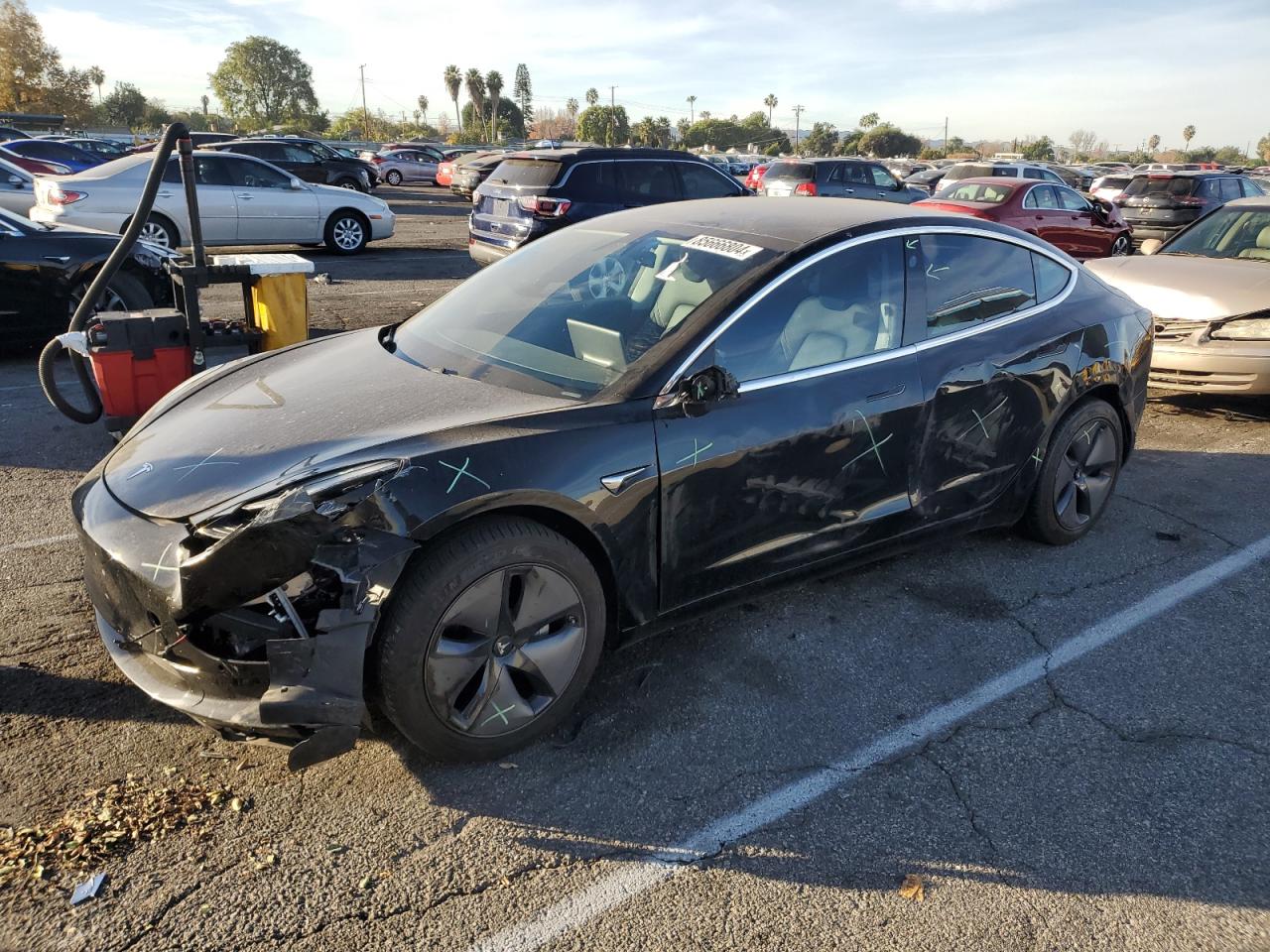 2019 Tesla Model 3 VIN: 5YJ3E1EA4KF305866 Lot: 85666804