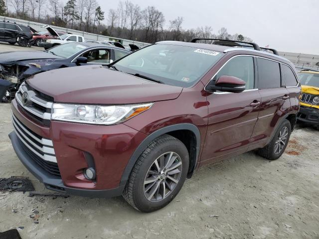  TOYOTA HIGHLANDER 2017 Burgundy