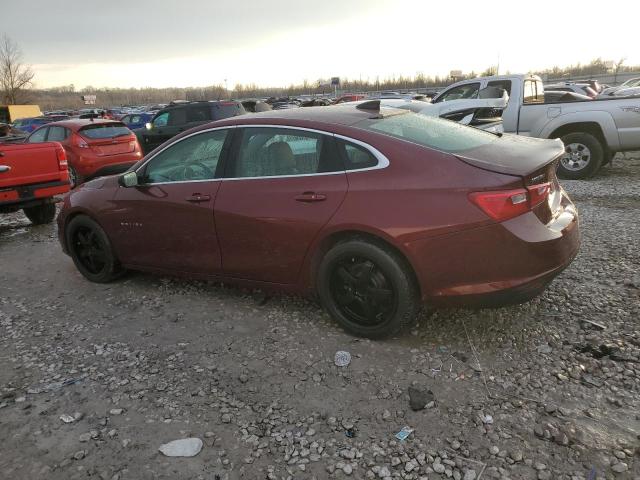  CHEVROLET MALIBU 2016 Бордовий