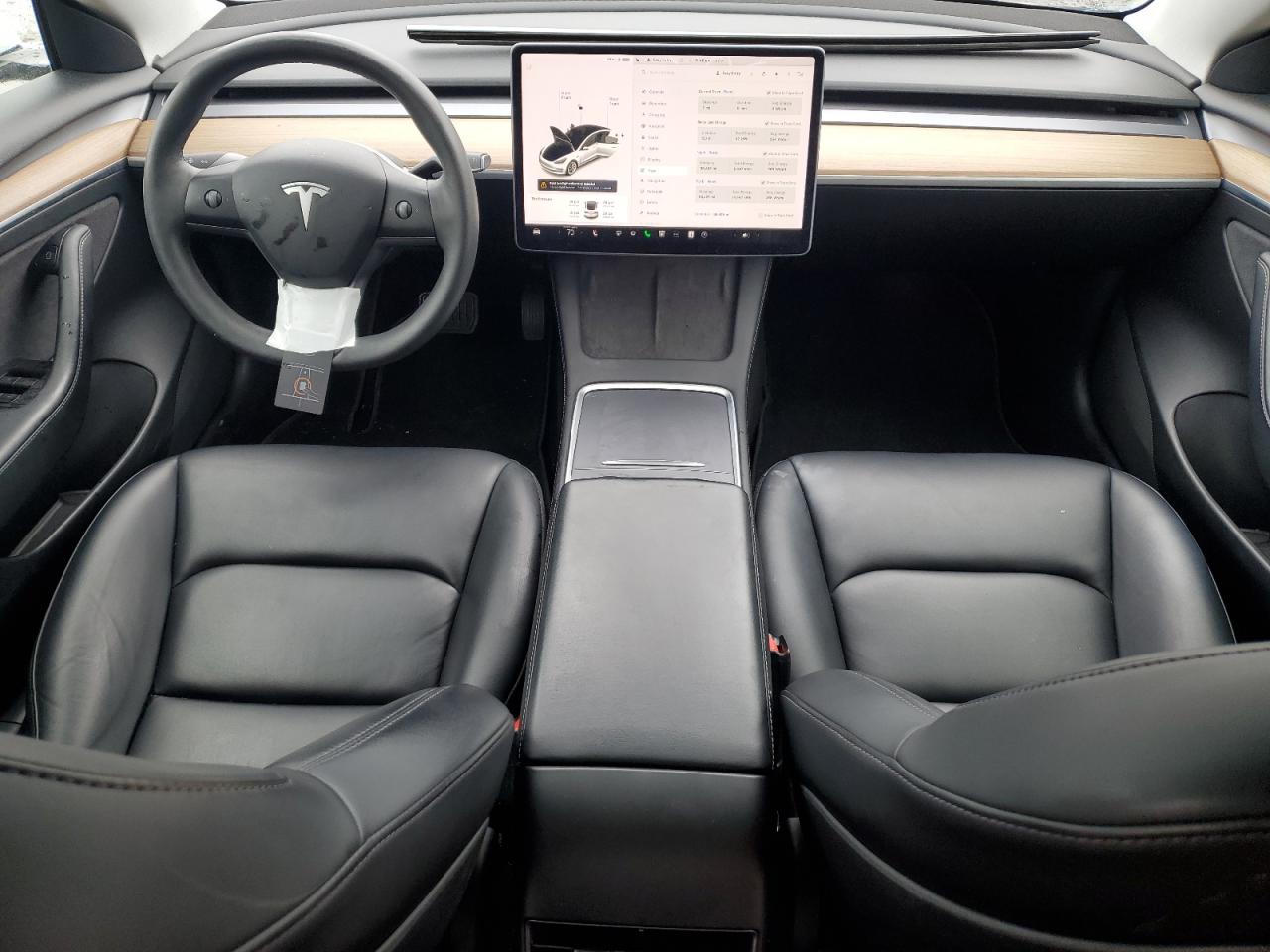 VIN 5YJ3E1EB2MF013208 2021 TESLA MODEL 3 no.8