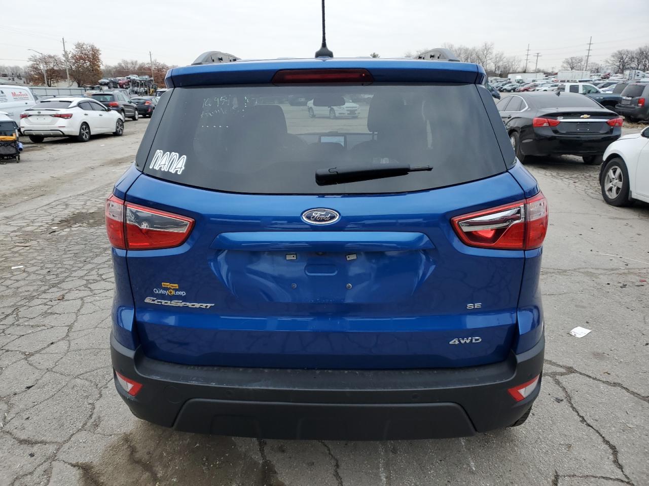 2022 Ford Ecosport Se VIN: MAJ6S3GL1NC476033 Lot: 82650624