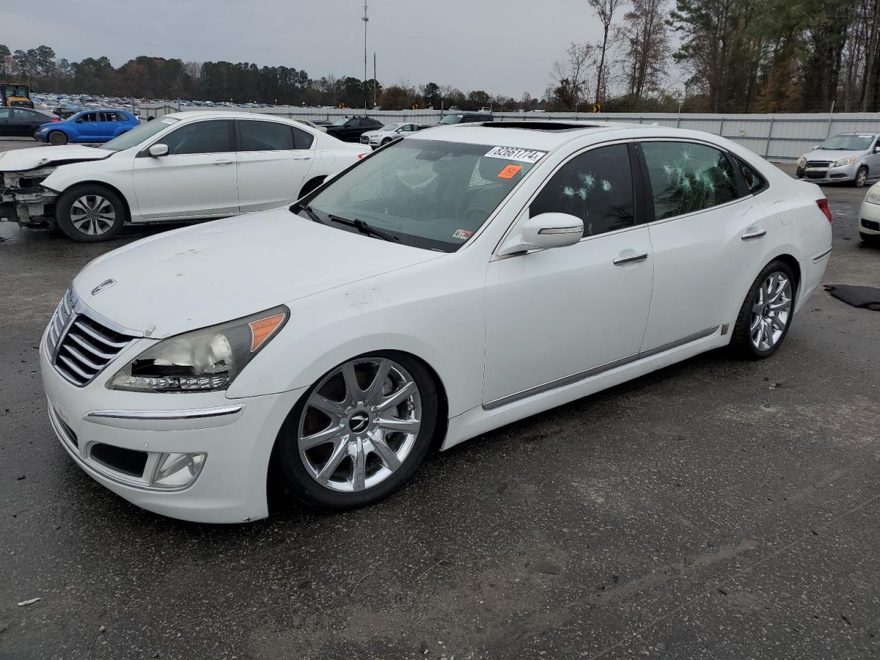 2013 Hyundai Equus Signature de vânzare în Dunn, NC - Vandalism