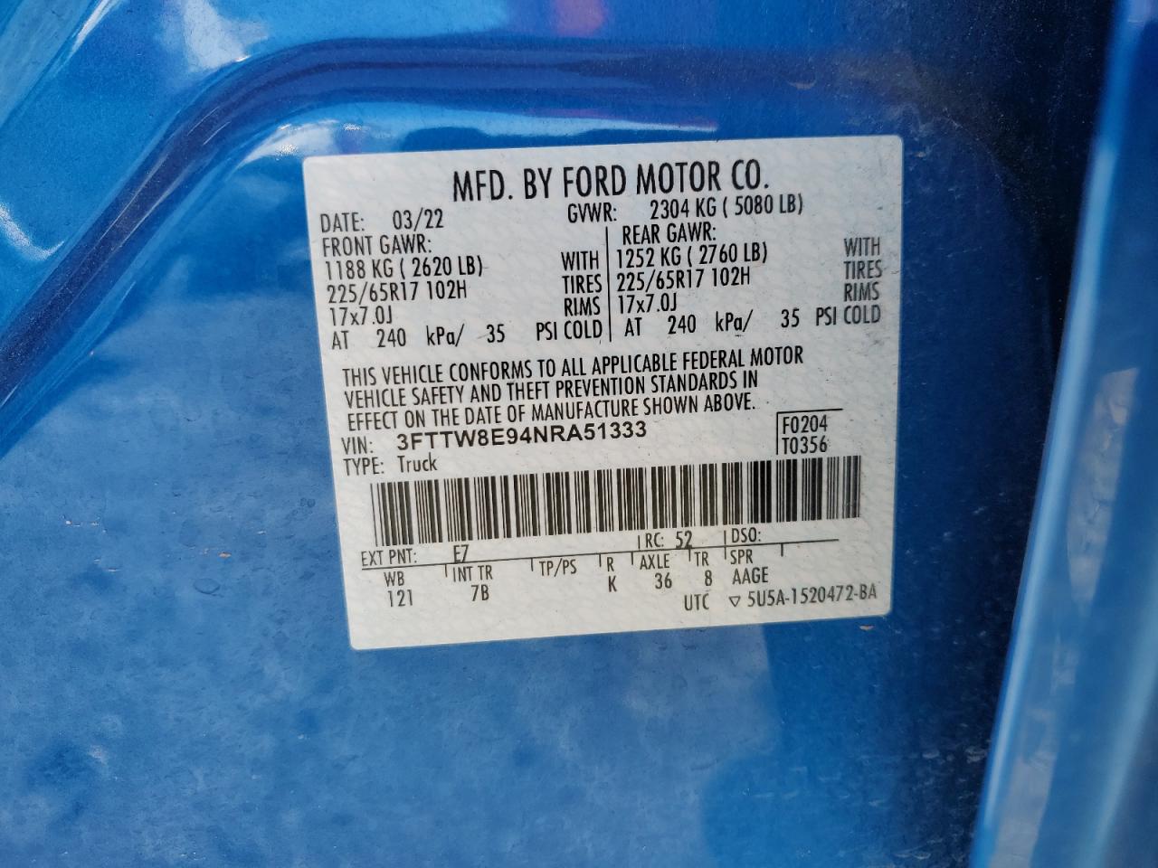 2022 Ford Maverick - Image 13