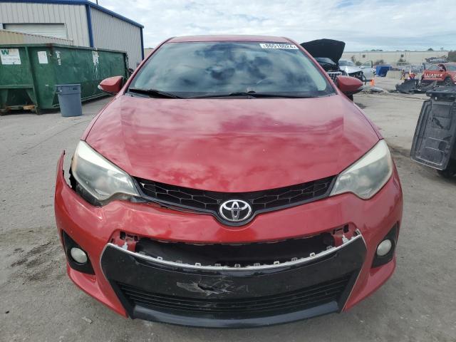  TOYOTA COROLLA 2015 Red