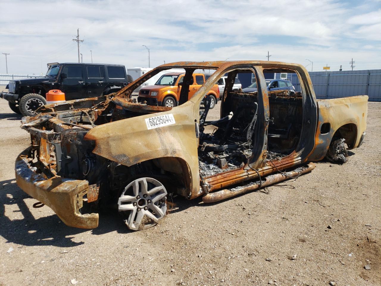 2020 Chevrolet Silverado K1500 Lt Trail Boss na sprzedaż w Greenwood, NE - Burn