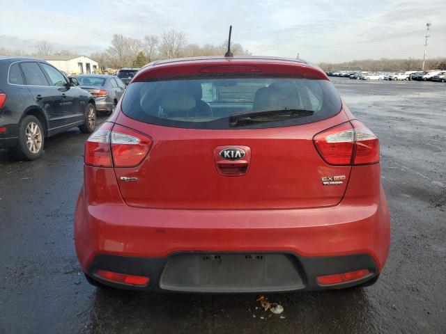  KIA RIO 2014 Красный