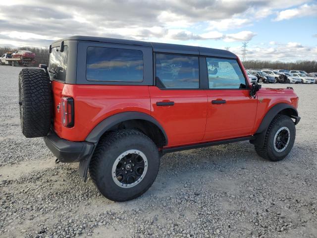  FORD BRONCO 2022 Czerwony