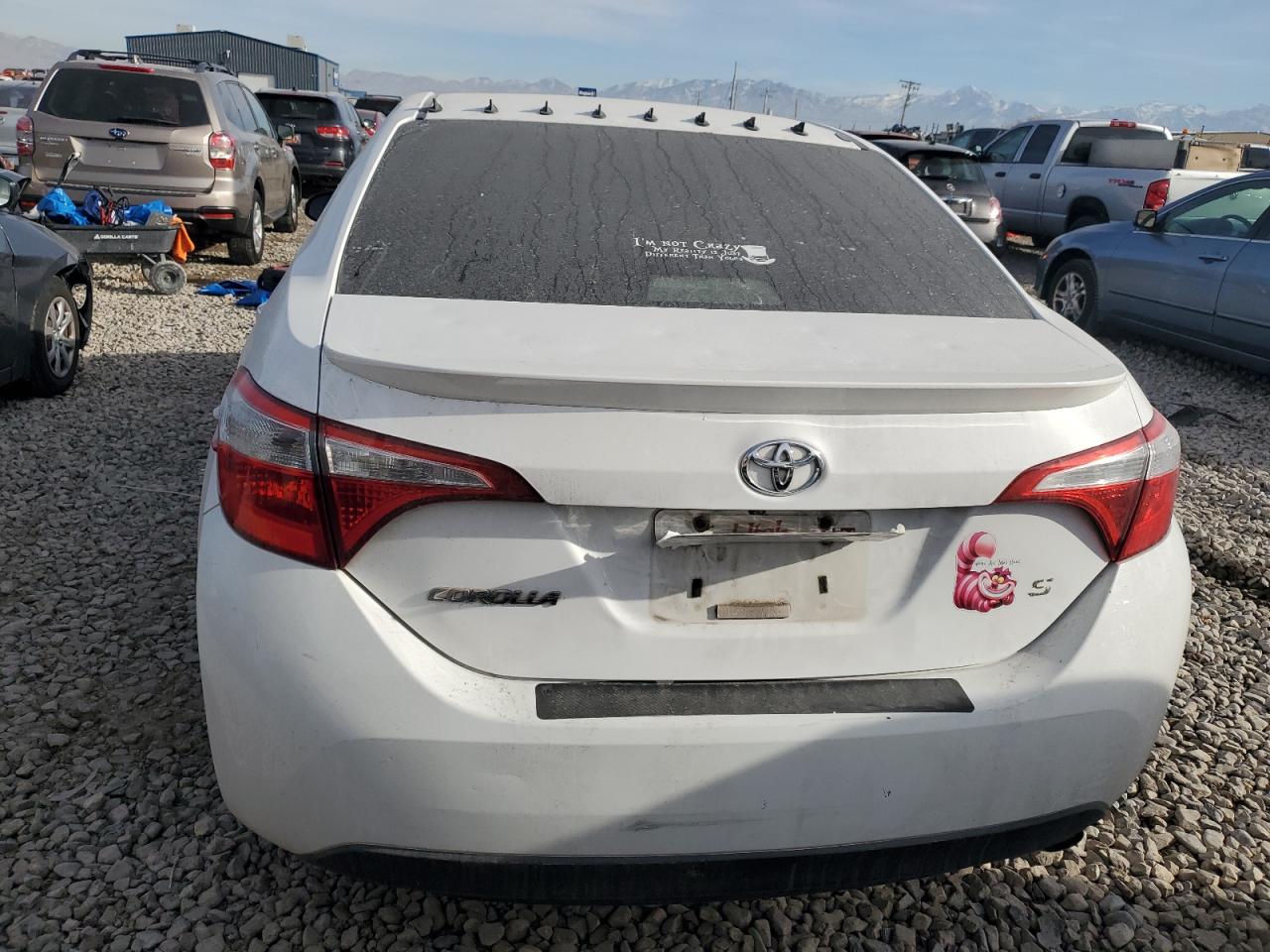 VIN 2T1BURHE5EC224458 2014 TOYOTA COROLLA no.6