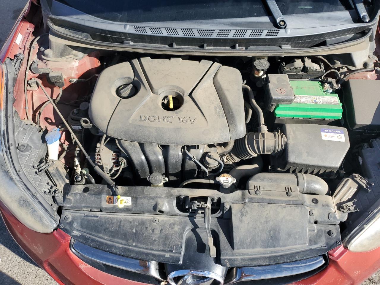 2013 Hyundai Elantra Gls VIN: KMHDH4AE0DU564575 Lot: 86343654