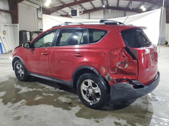  TOYOTA RAV4 2015 Красный