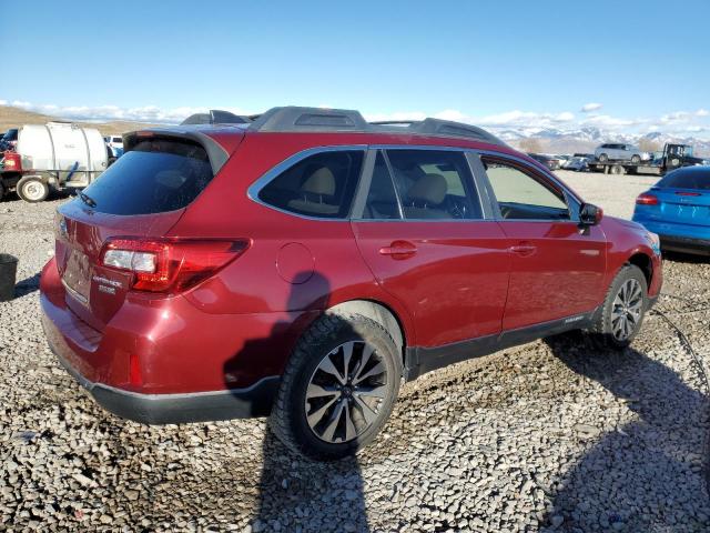  SUBARU OUTBACK 2016 Бургунди