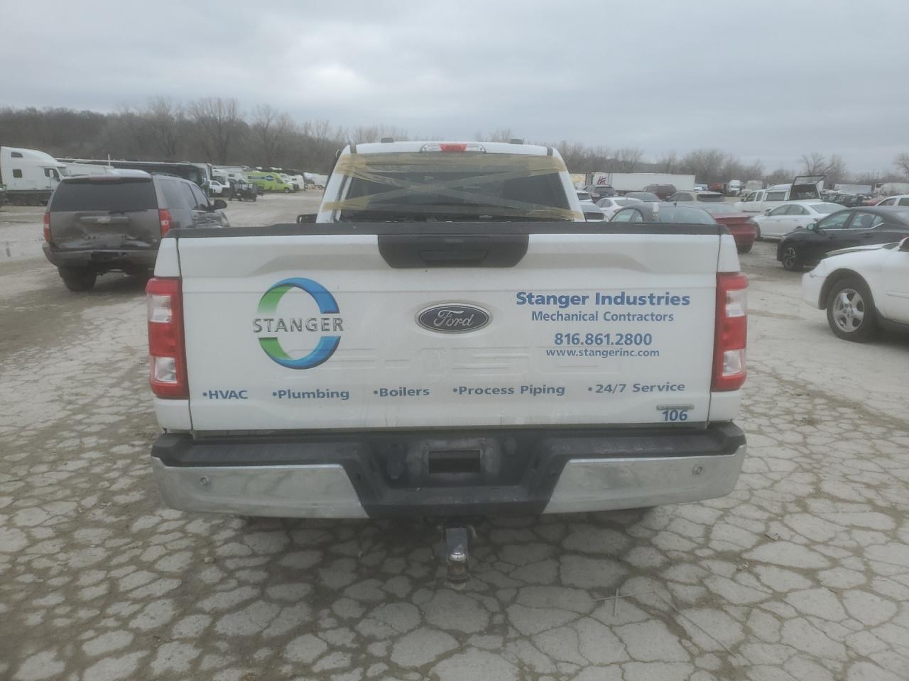 2022 Ford F150 VIN: 1FTMF1CP7NKE57916 Lot: 87269154