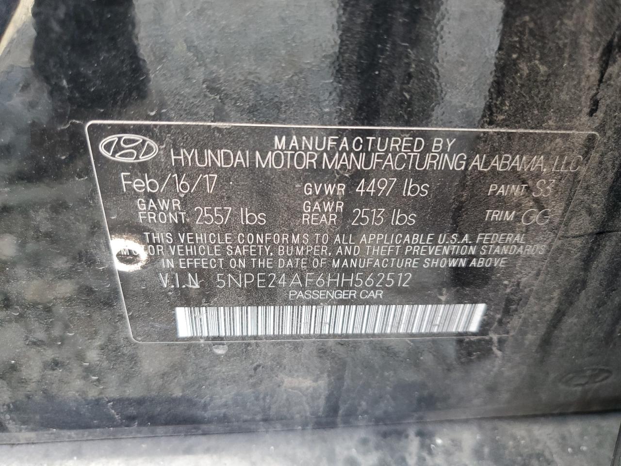 2017 Hyundai Sonata - Image 14