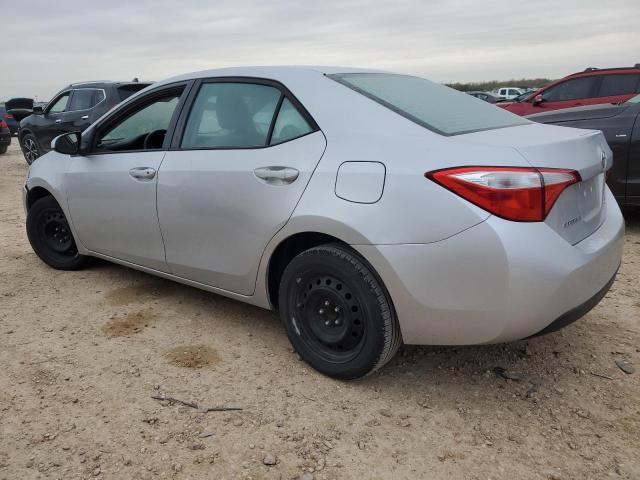  TOYOTA COROLLA 2016 Silver