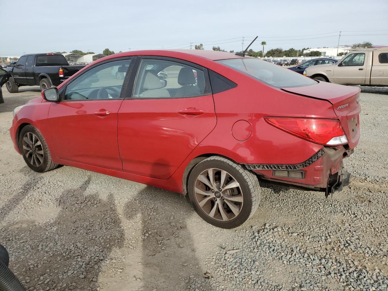 VIN KMHCT4AE3HU343696 2017 HYUNDAI ACCENT no.2