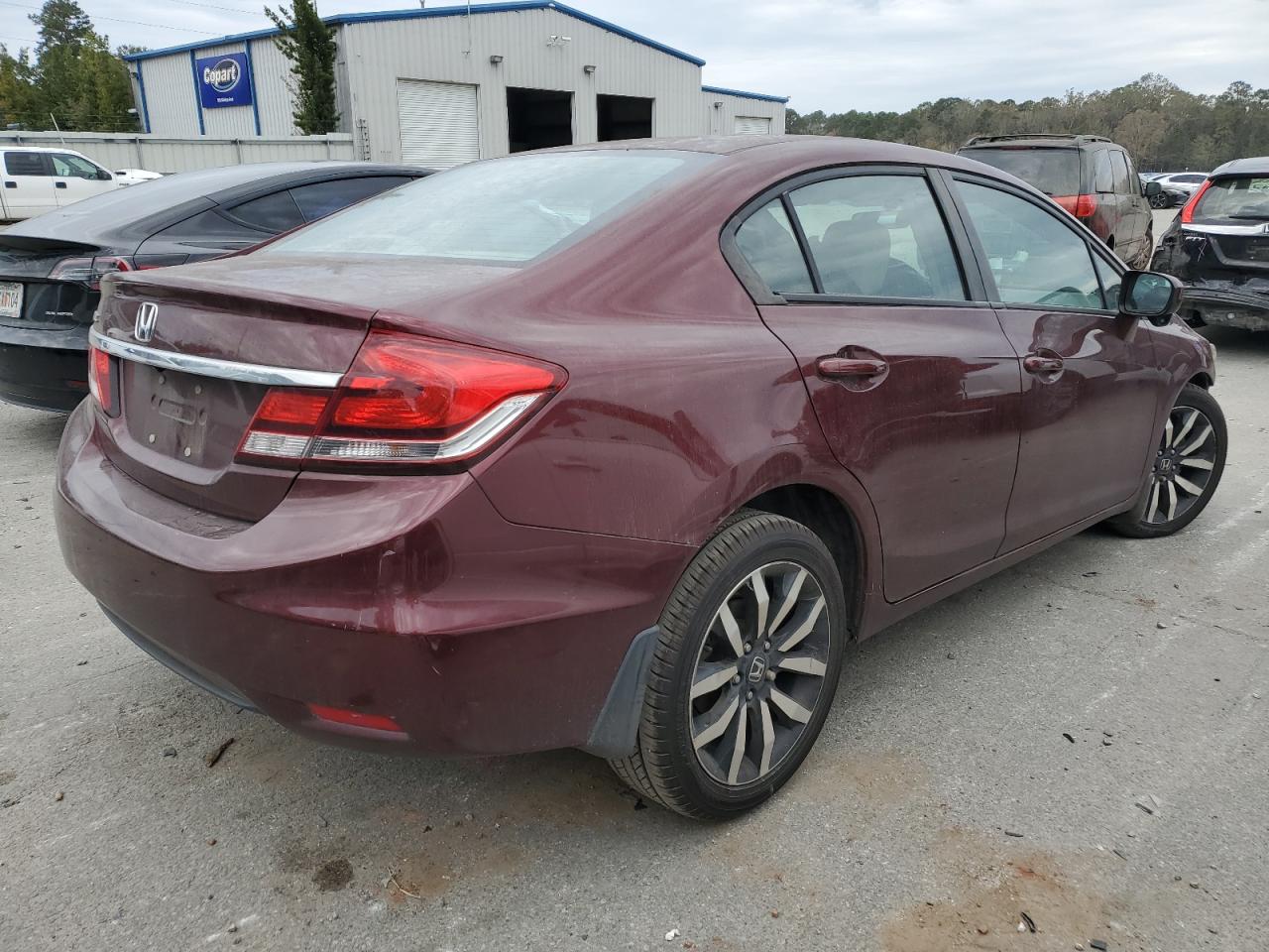 VIN 19XFB2F9XFE209655 2015 HONDA CIVIC no.3