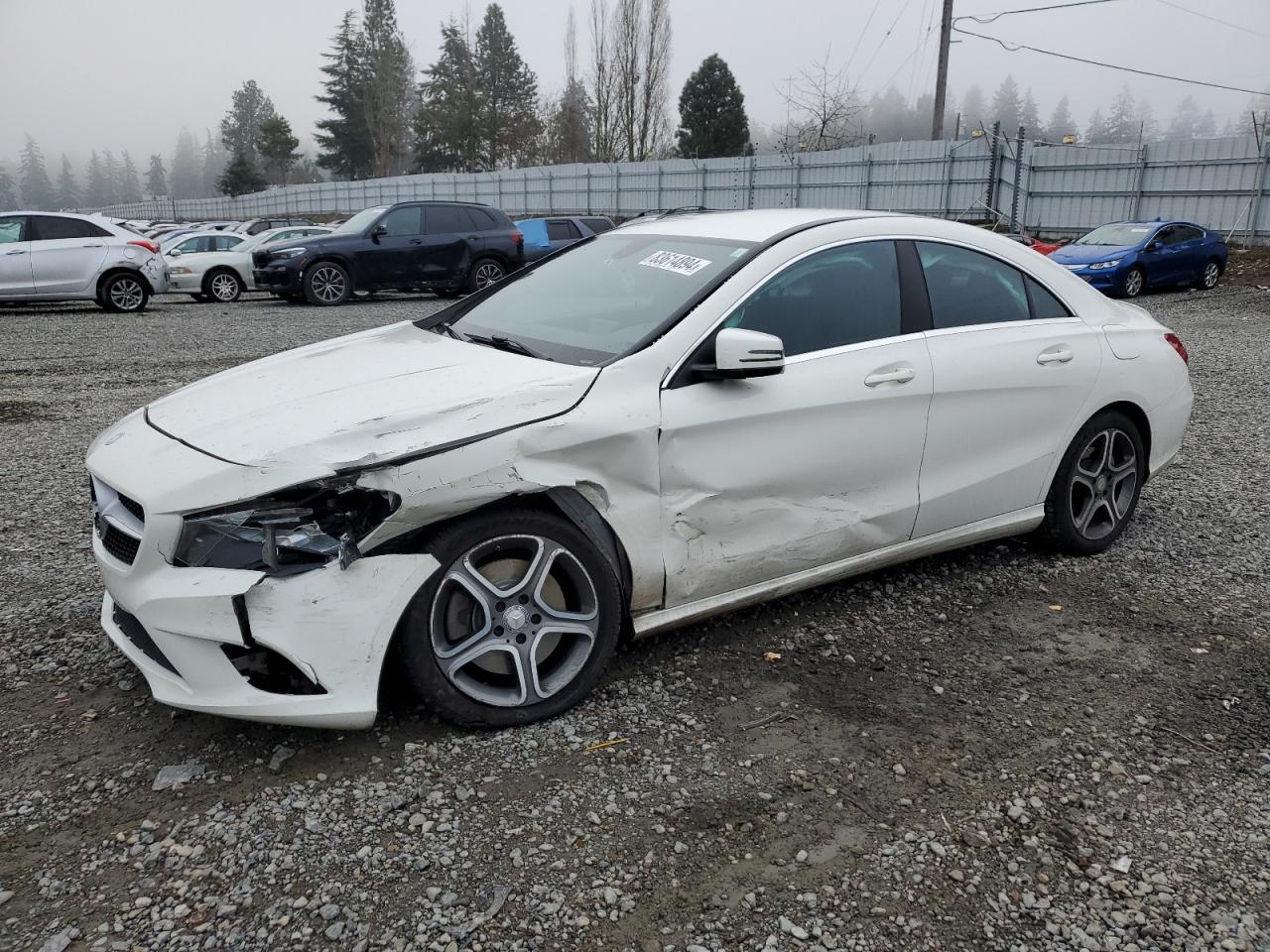 VIN WDDSJ4EB8EN040673 2014 MERCEDES-BENZ CLA-CLASS no.1