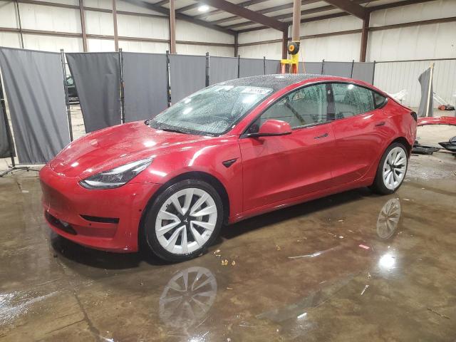  TESLA MODEL 3 2022 Red