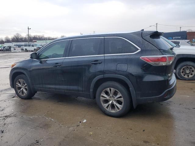  TOYOTA HIGHLANDER 2015 Granatowy