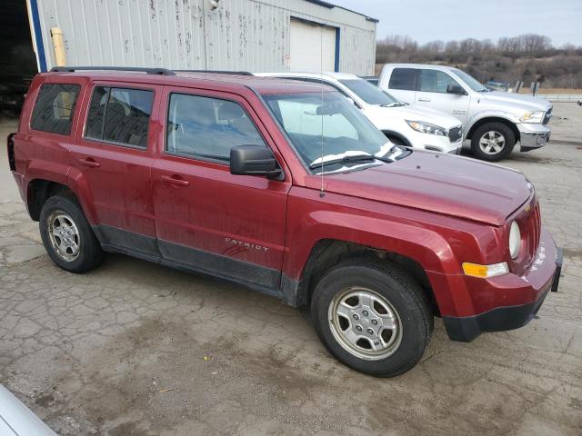  JEEP PATRIOT 2014 Червоний