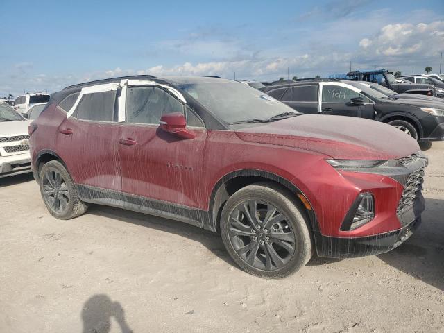  CHEVROLET BLAZER 2022 Czerwony